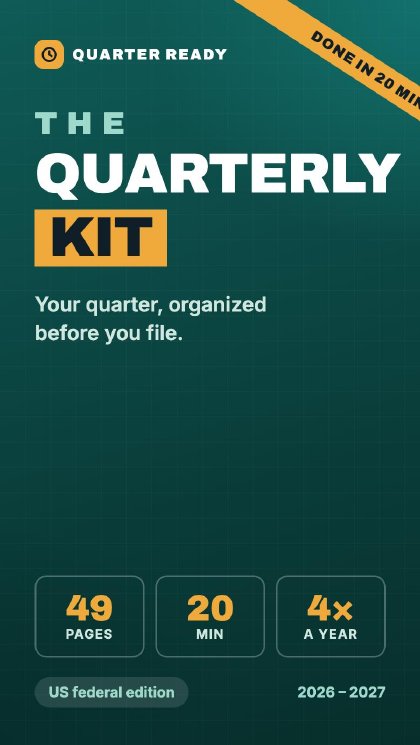 Cover page of The Quarterly Kit