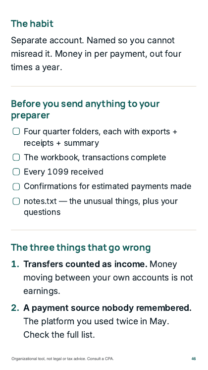 The pre-send checklist